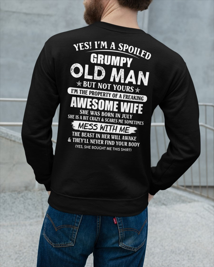 Awesome wife July- Perfect gift for your husband - HL07 (SKU06-68-07)