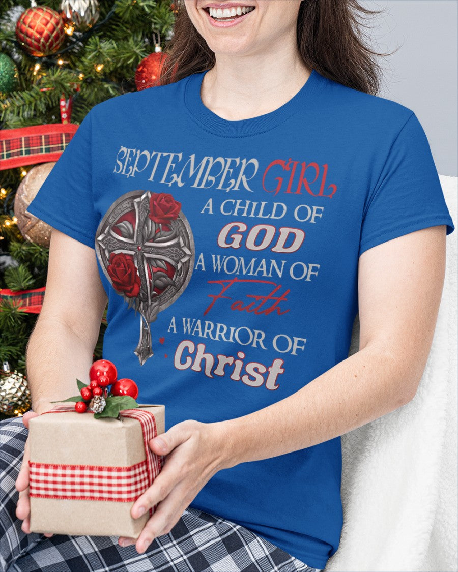 September Girl - A Child of God, A Woman of Faith, A Warrior of Christ - HL09 (SKU06-62-09)