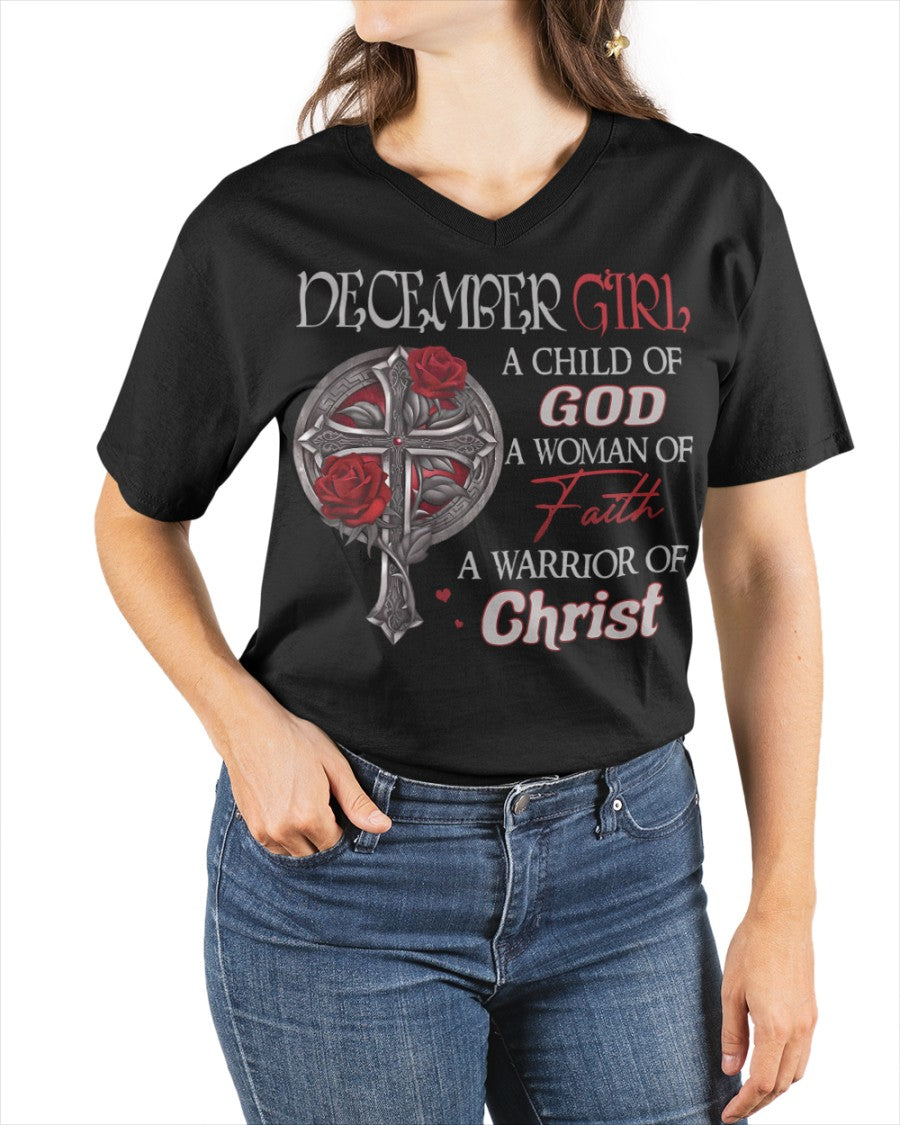 Chica de Diciembre - Una hija de Dios, una mujer de fe, una guerrera de Cristo - HL12 (SKU06-62-12)