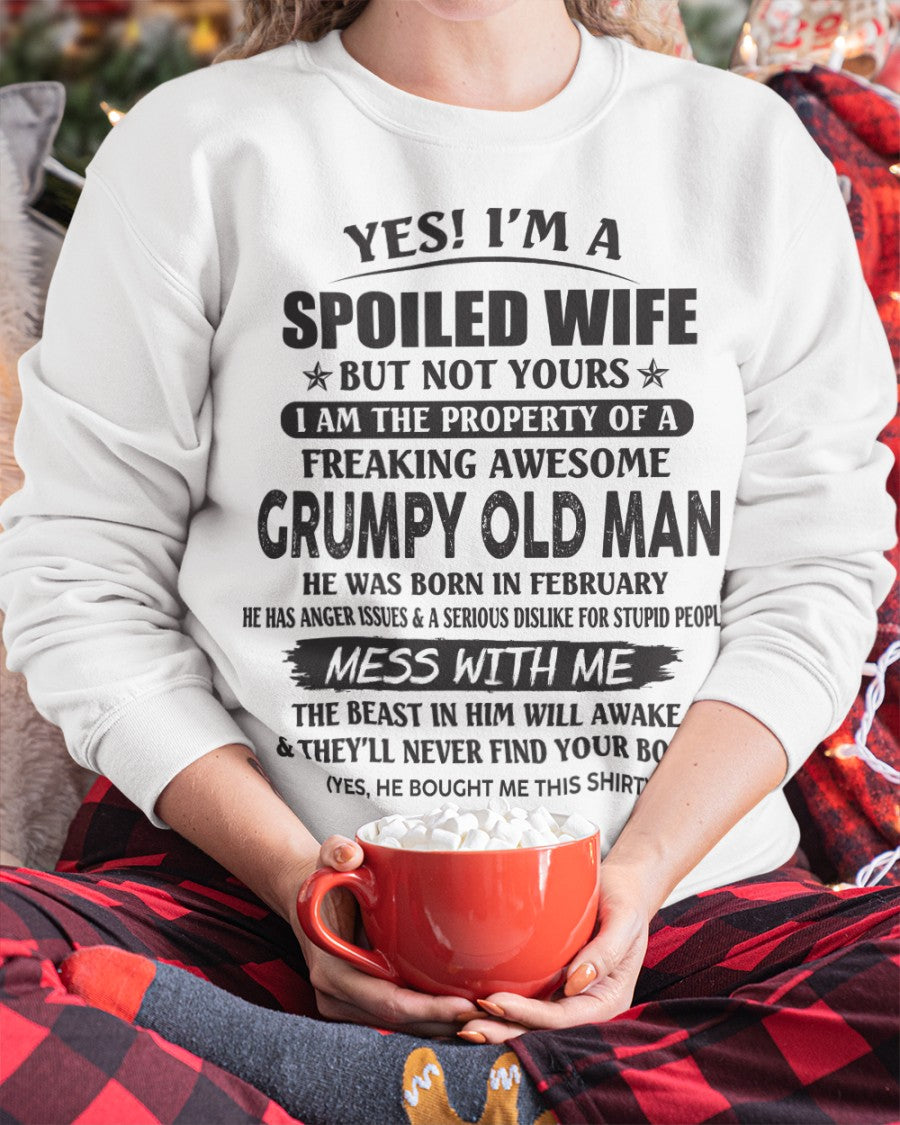 Grumpy Old Man February – Perfect gift for your wife – HL02 (SKU07-16-02)