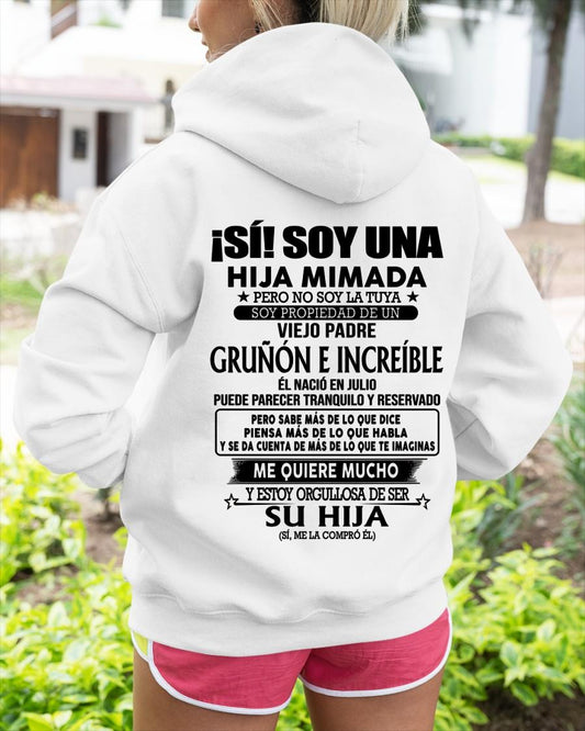 Julio Padre Increíble - Regalo especial para hija - TBN - T07 (SKU04-109-07)