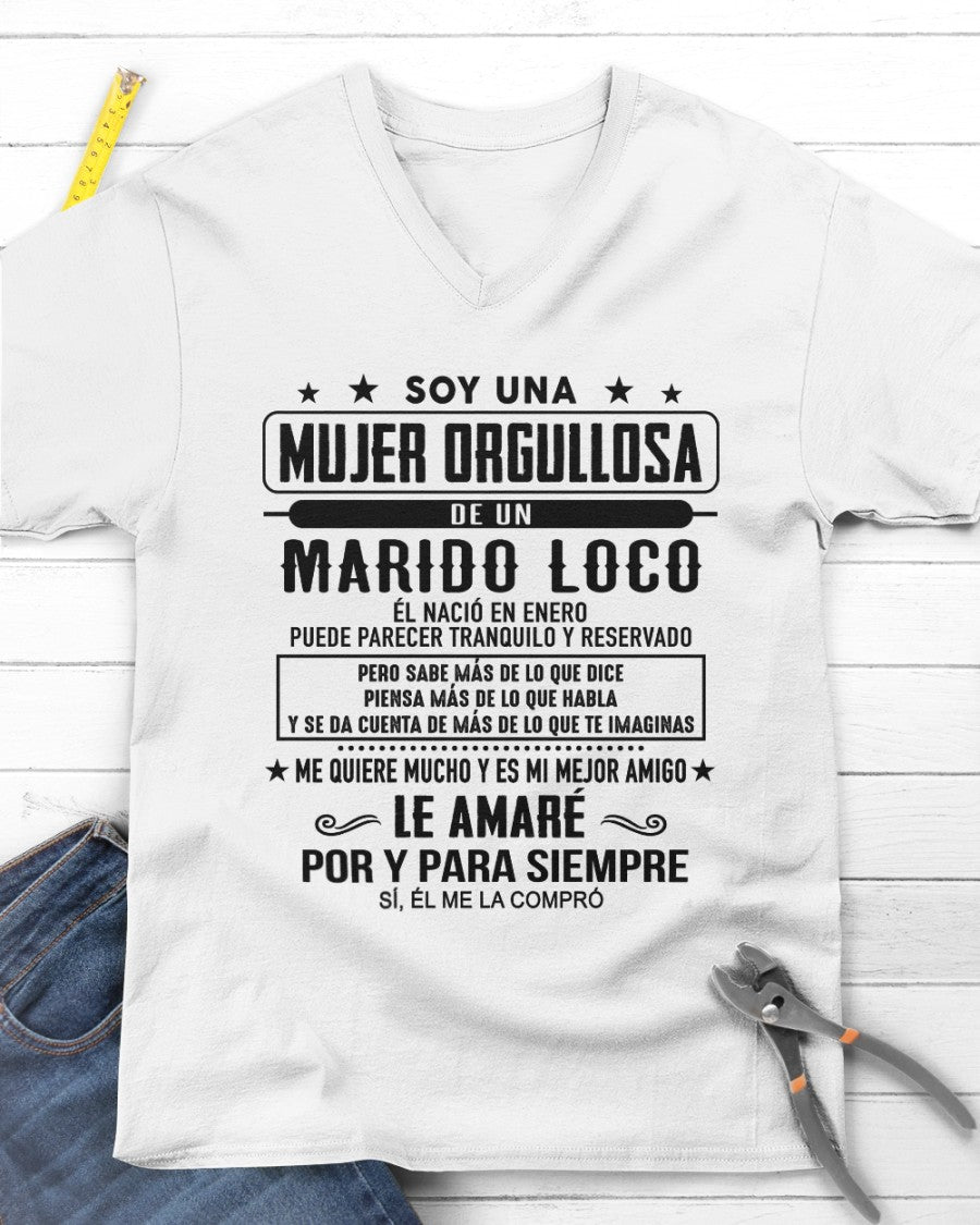 Soy Una Mujer Orgullosa - Regalo especial para Esposa - TBN - T01 (Sku.tbnA1)