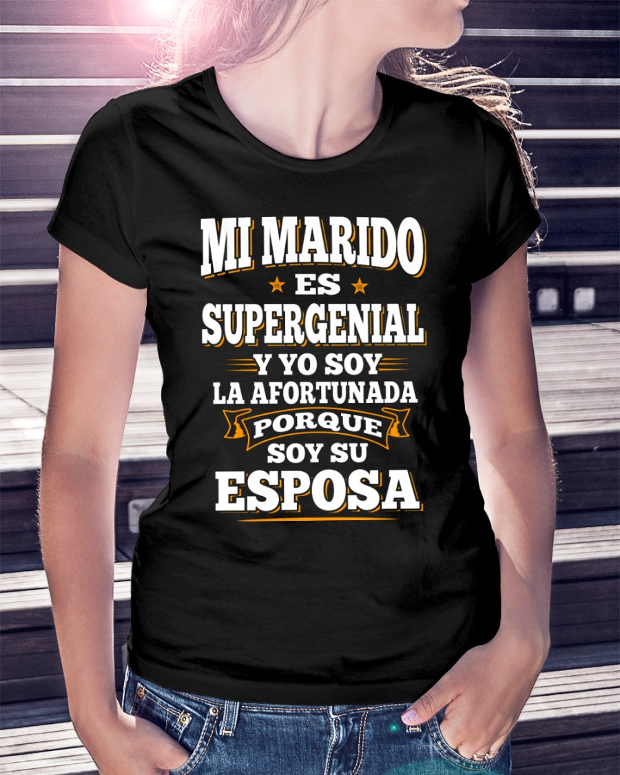 Mi marido es supergenial y yo soy la afortunada porque soy su esposa (SKU07-73)