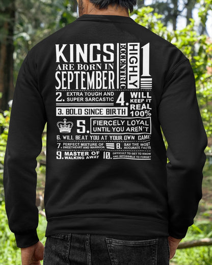 Kings Are Born in September – Bold, Eccentric, and Unforgettable! (SKU06-18-09)