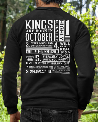 Kings Are Born in October – Bold, Eccentric, and Unforgettable! (SKU06-18-10)