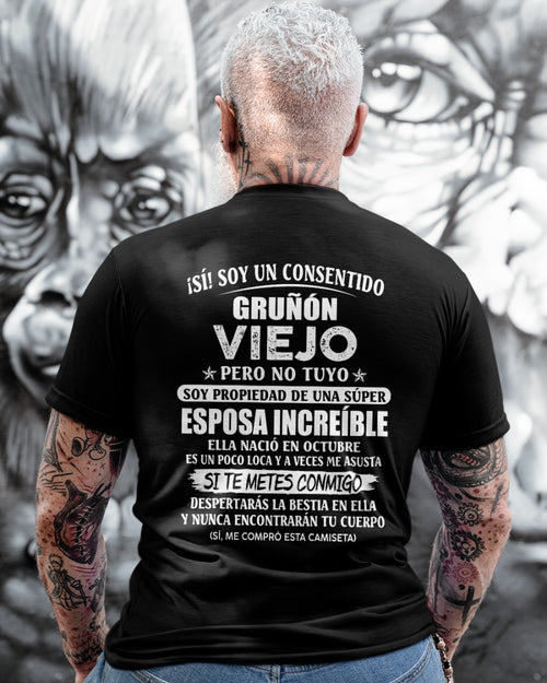 Esposa Increíble Octubre - Regalo especial para tu marido - T10 (SKU07-68-10)