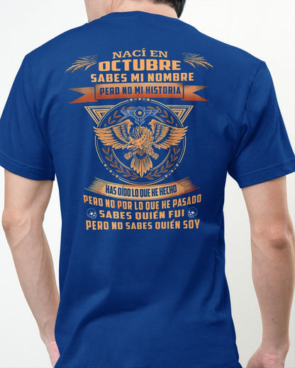 Nacido en Octubre – Esta camiseta es para ti – T10 (SKU07-71-10)