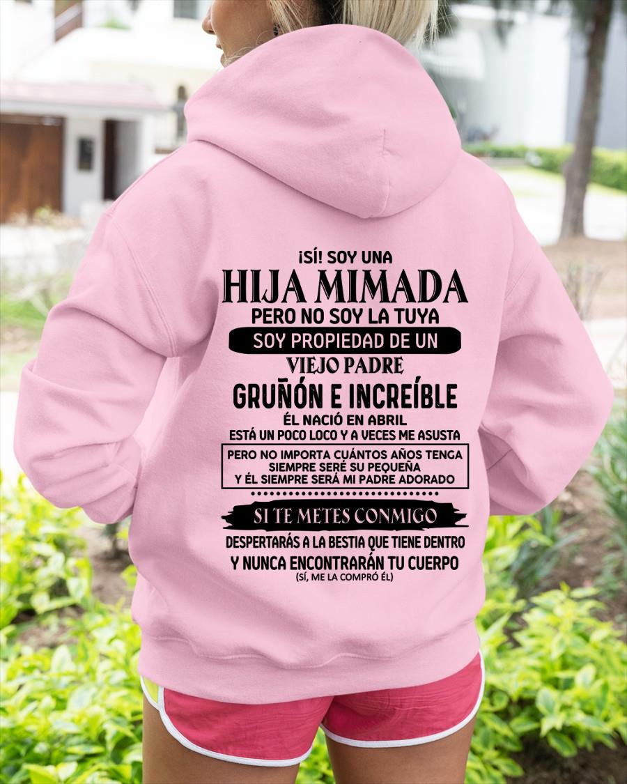Abril - Padre increíble nacido en abril - Regalo perfecto para tu hija - T04 (SKU05-91-04)