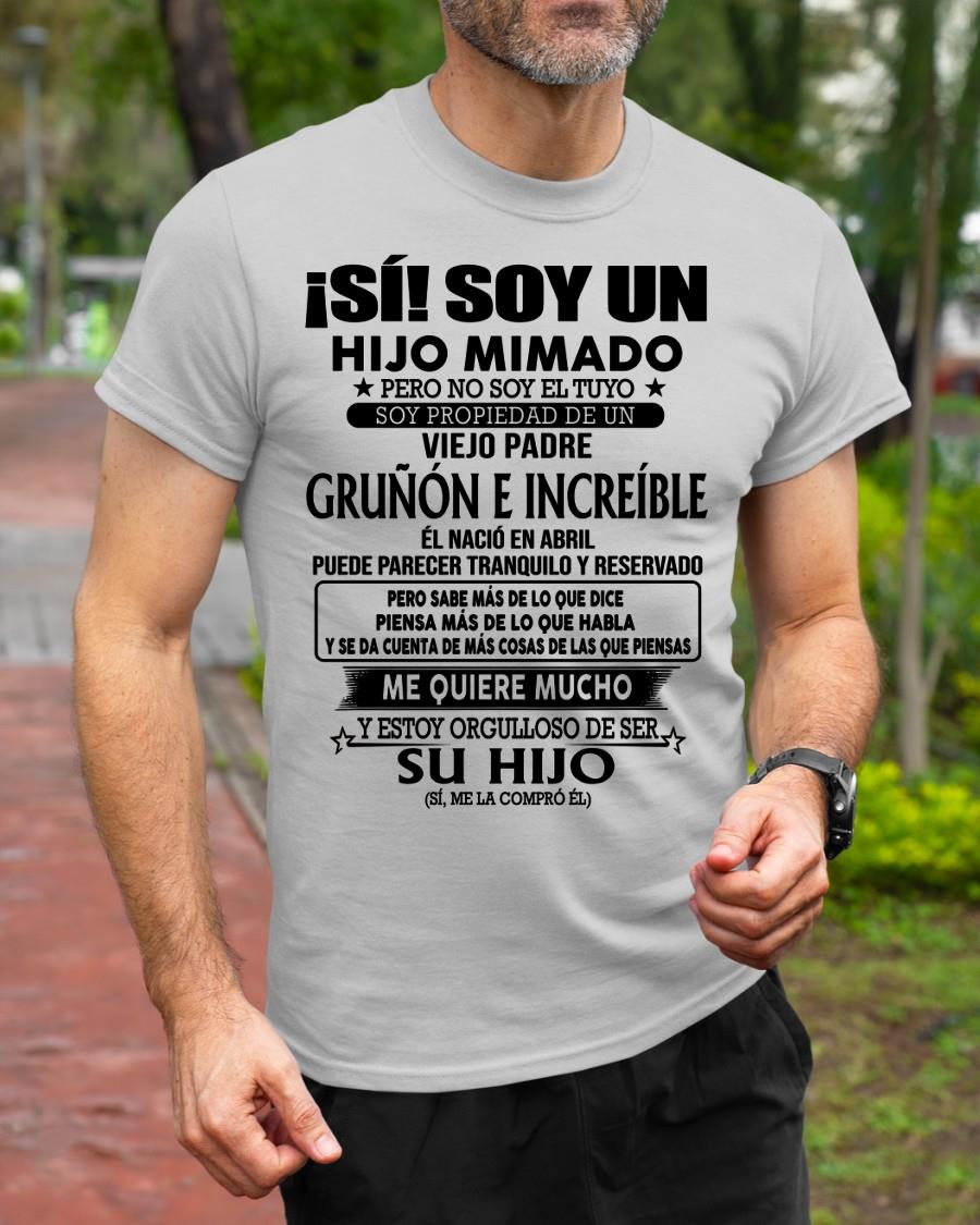(Abril) Padre Increíble - Regalo especial para hijo - T04 (Sku.tbn07-04)