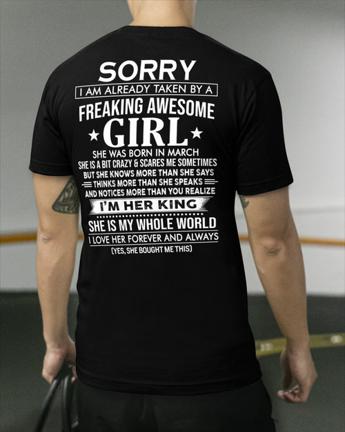(Mar) Awesome Girl - Special gift for your boyfriend, husband - HL03 (SKU.US.02)
