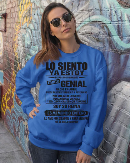 Abril Chico genial - Regalo especial para novia - T04 (SKU04-18)