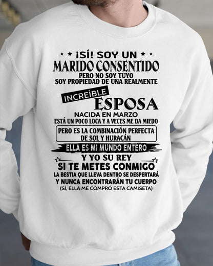 Marzo Esposa - Regalo especial para Marido - T03 (Sku.tbnA4)