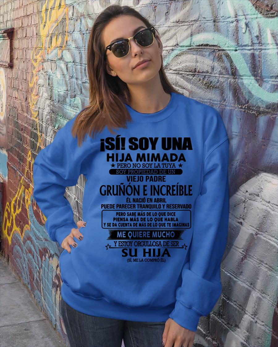 (Abril) Padre Increíble - Regalo especial para hija - T04 (Sku.TbnA16)