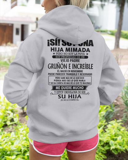 Noviembre Padre Increíble - Regalo especial para hija - TBN - T11 (SKU04-109-11)