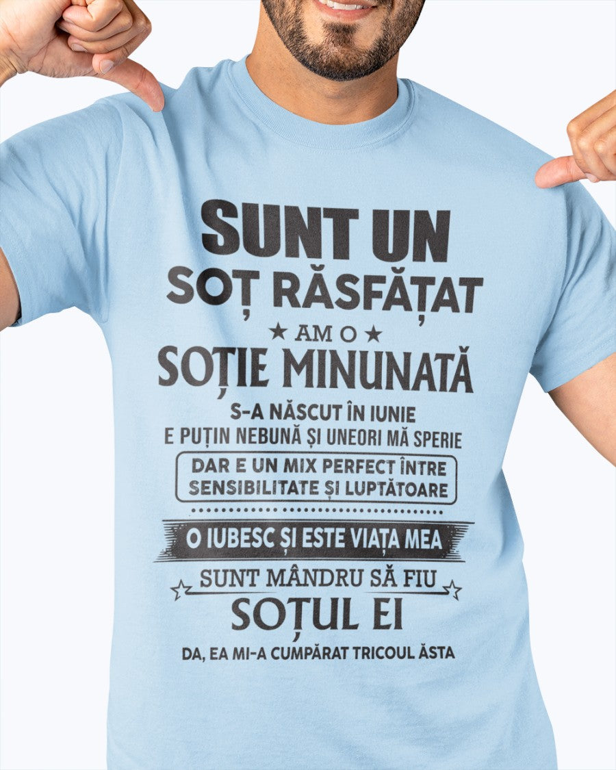 Soție minunată, născută în iunie – Cadoul perfect pentru soțul tău – HL06 (SKU06-63-06)