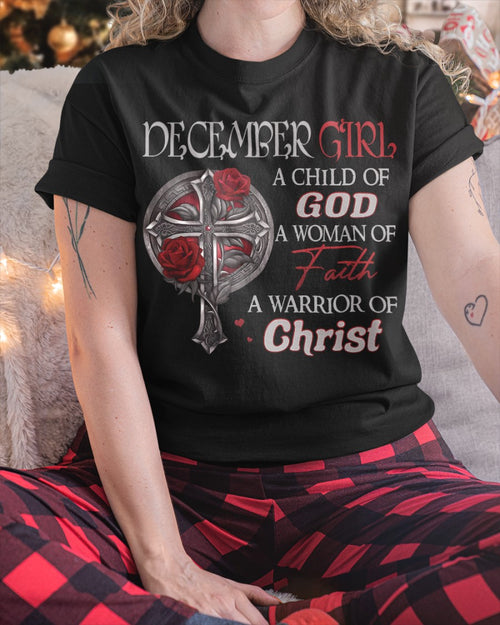 December Girl - A Child of God, A Woman of Faith, A Warrior of Christ - HL12 (SKU06-62-12)