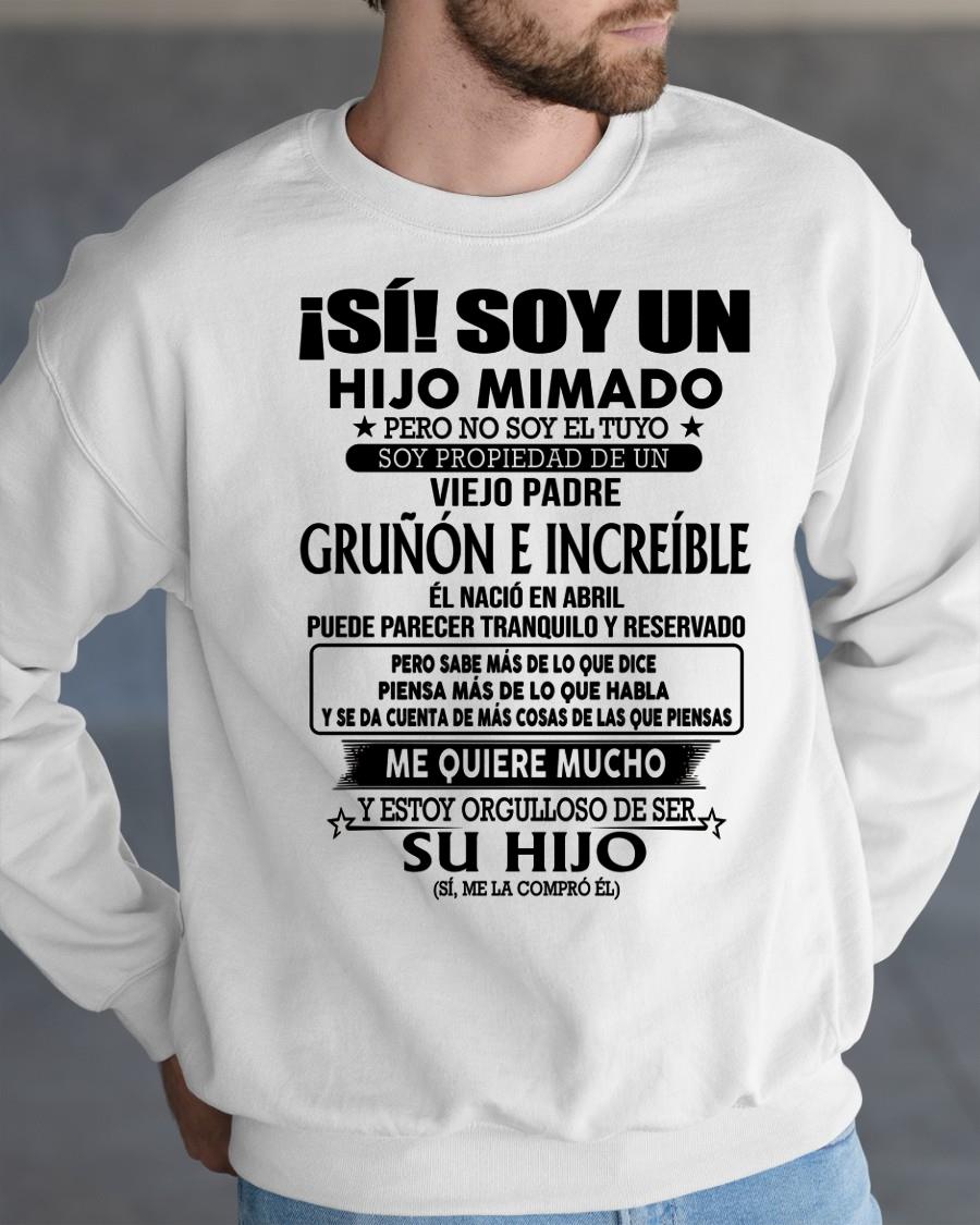 (Abril) Padre Increíble - Regalo especial para hijo - T04 (Sku.tbn07-04)