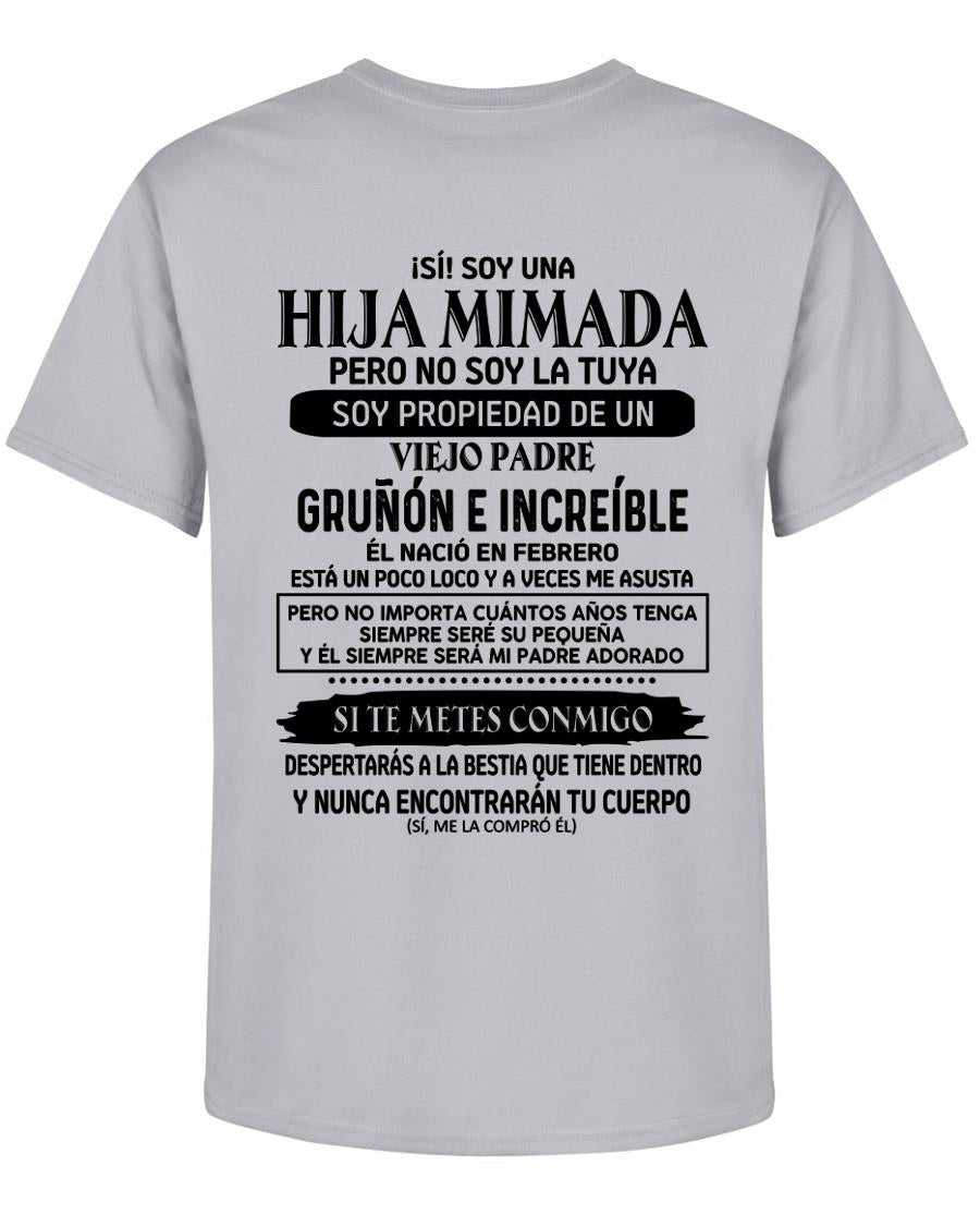 Febrero - Padre increíble nacido en febrero - Regalo perfecto para tu hija - T02 (SKU05-91-02)