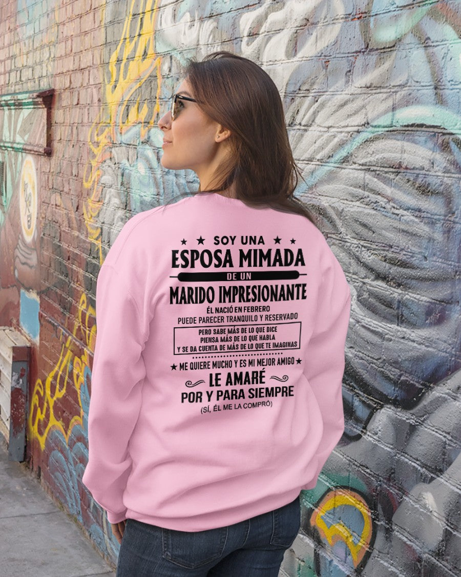 Febrero - Marido impresionante nacido en febrero - Regalo especial para tu esposa - T02 (SKU05-81-02)