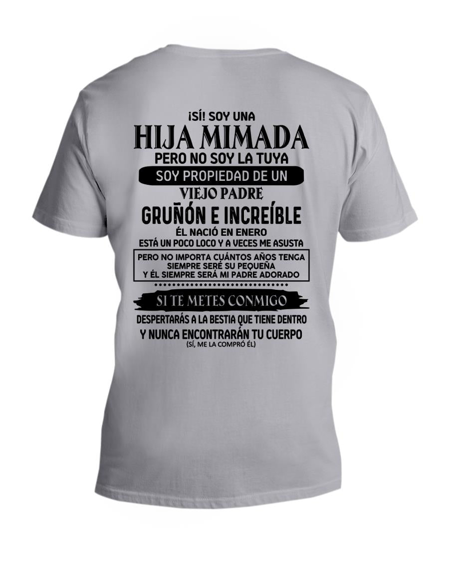 Enero - Padre increíble nacido en enero - Regalo perfecto para tu hija - T01 (SKU05-91-01)