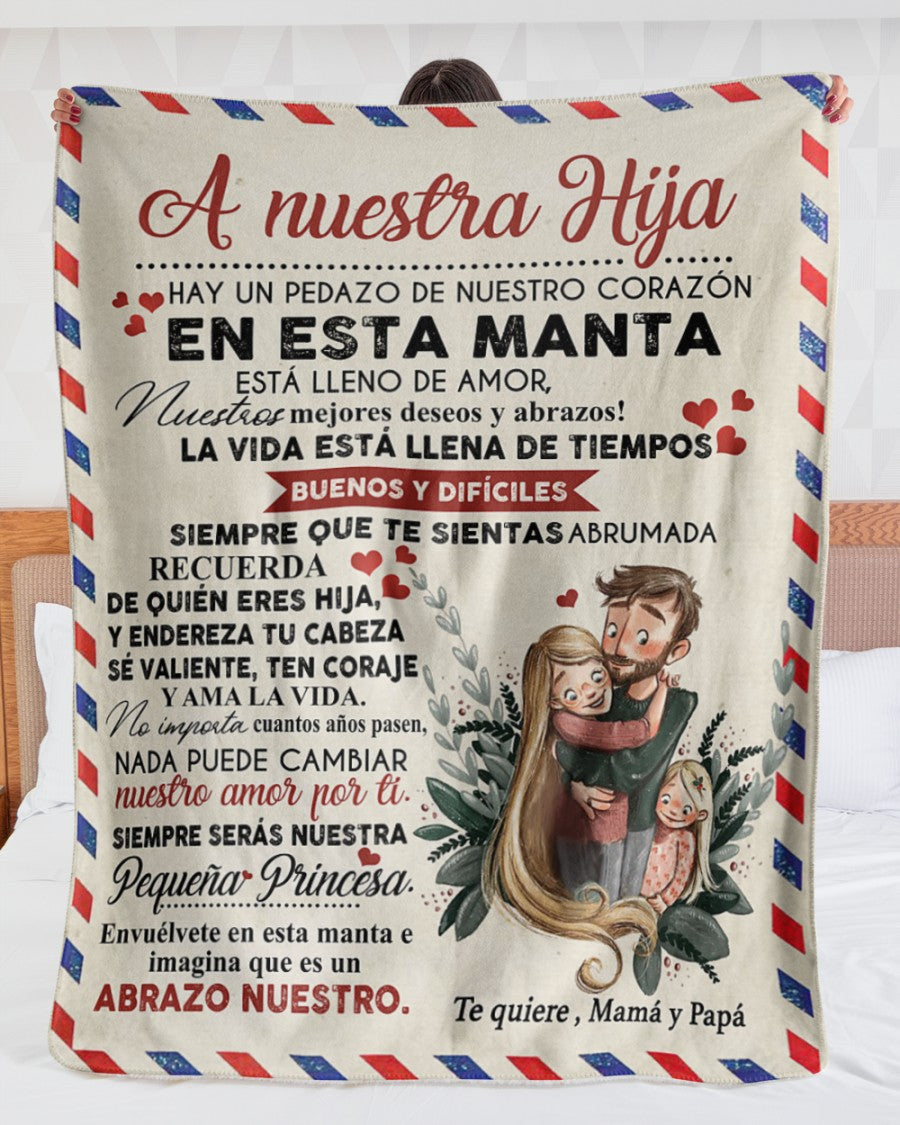 Manta especial para Hija