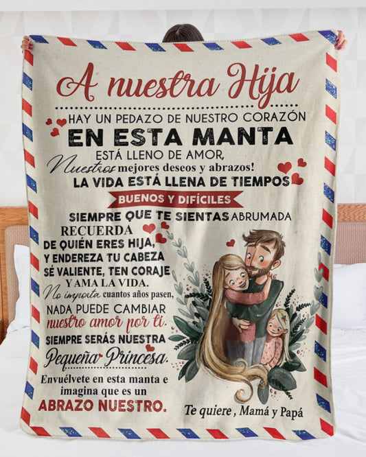 Manta especial para Hija