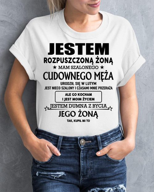 Luty – Wspaniały mąż urodzony w lutym – Specjalny prezent dla twojej żony – HL02 (SKU.POL63)