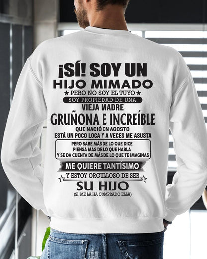 Agosto - Madre increíble de agosto – Regalo especial para hijo – T08 (SKU05-85)