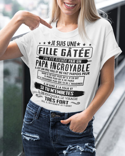 Fille gâtée - Le cadeau parfait pour votre fille - France (SKU-FRANCE-DADDAU)