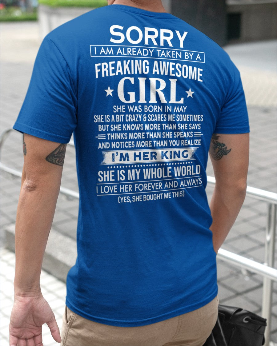 (May) Awesome Girl - Special gift for your boyfriend, husband - HL05 (SKU.US.02)
