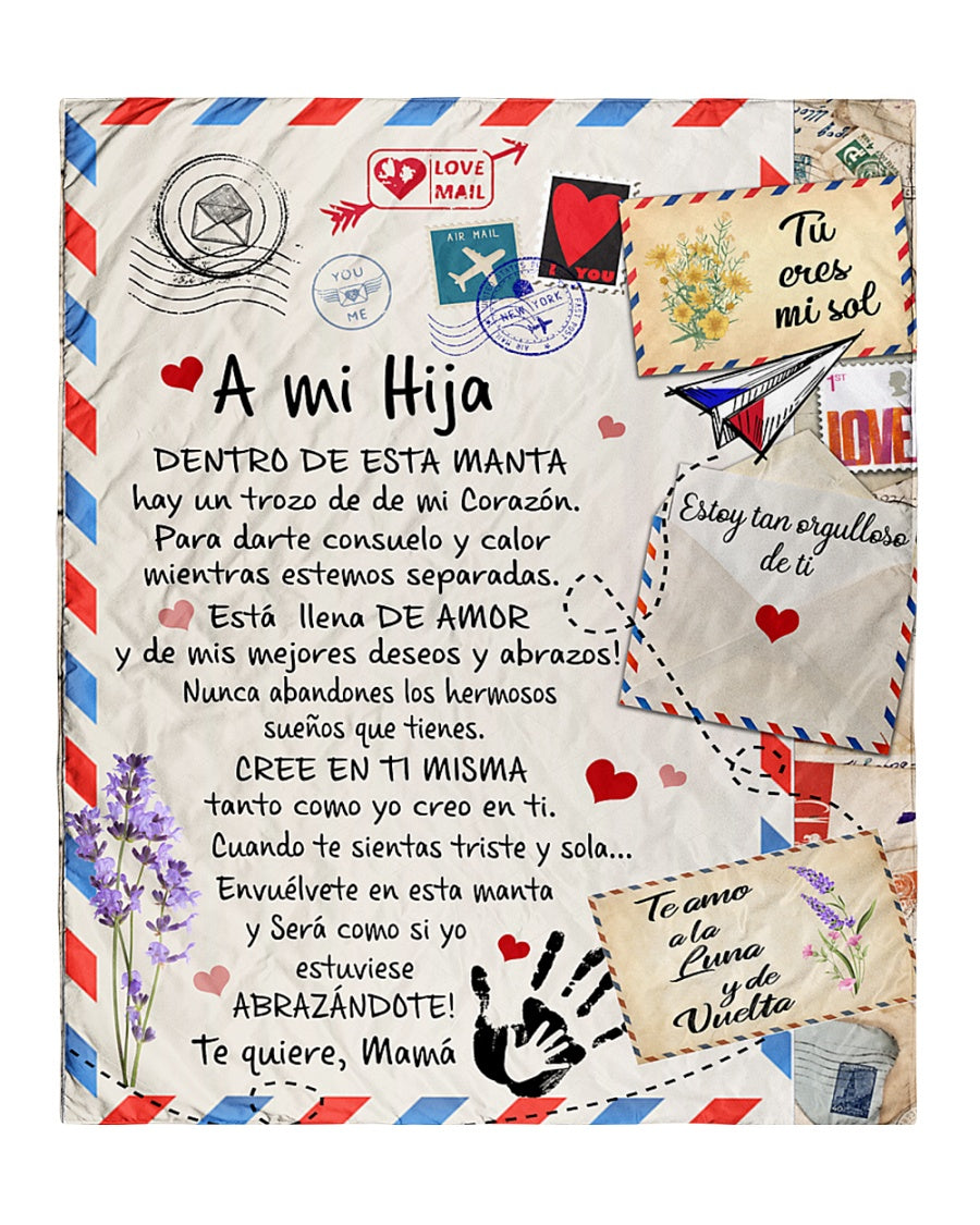 A mi Hija, Te Quiere Mama, Manta de la hija - T00 (Sku.Tbn.M1)