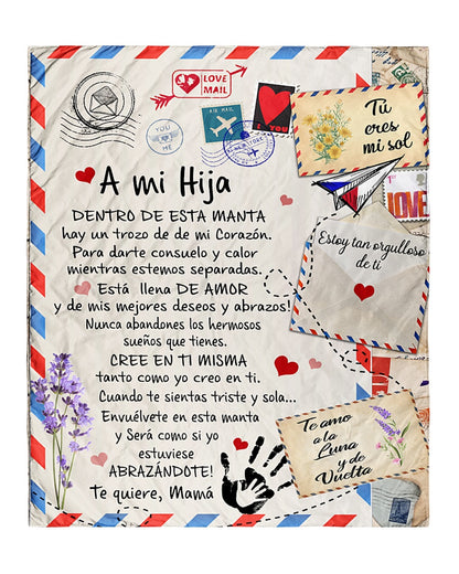 A mi Hija, Te Quiere Mama, Manta de la hija - T00 (Sku.Tbn.M1)