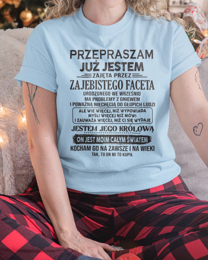 Wrzesień – Wspaniały facet urodzony we wrześniu – Specjalny prezent dla twojej dziewczyny – HL09 (SKU05-11-09)