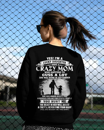 September - Gift For Daughter Tshirt - Funny T-shirts For Daughters - Special Gift For Your Daughter - HL09 (SKU2606-147-09)
