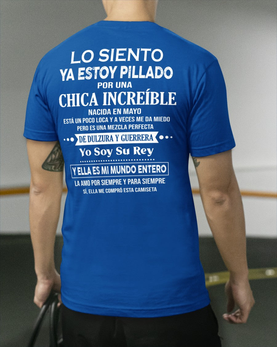 Mayo Chica Increíble - Regalo especial para tu novio - T05 (SKU04-112)