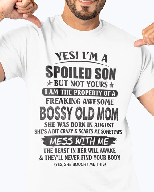 Awesome Mom August - Perfect gift for your son - HL08 (SKU07-83-08)