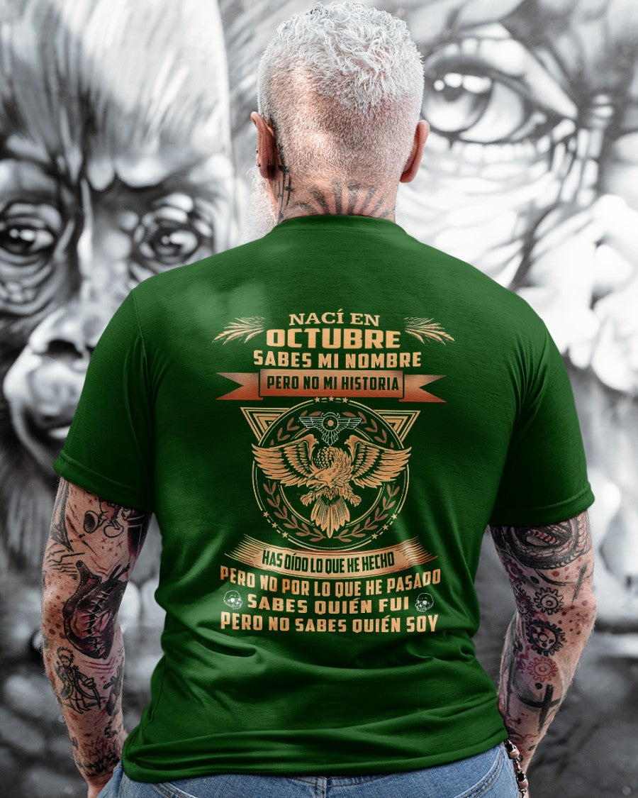 Nacido en Octubre – Esta camiseta es para ti – T10 (SKU07-71-10)