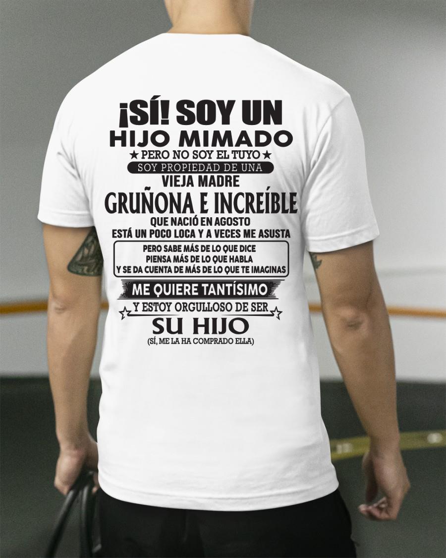 Agosto - Madre increíble de agosto – Regalo especial para hijo – T08 (SKU05-85)